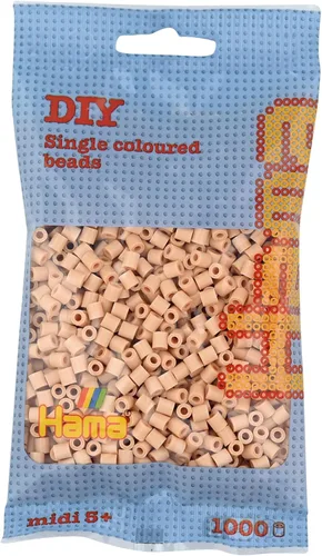 Vista 9 de Hama 207-38 Beads 1,000 Bead Recarga Bolsa - Naranja Neón