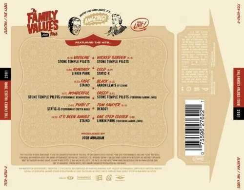 Vista 2 de Family Values Tour 2001