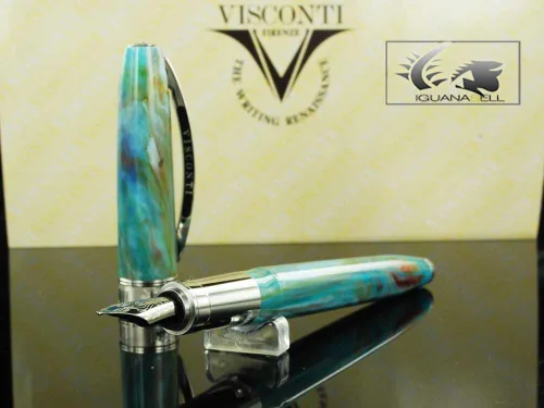 Vista 2 de Visconti Van Gogh - Pluma estilográfica (punta media), color azul