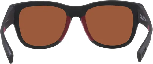 Vista 4 de Costa - Lentes de sol para mujer, marco negro, lentes de espejo verde, 2.165in