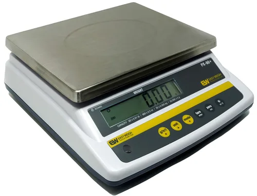 Vista 6 de PX 6 x 0.001 LB Capacidad Báscula digital recargable con batería Pantalla LCD Plato de acero inoxidable KG Gramos Onzas OZ Cocina Deli Produce