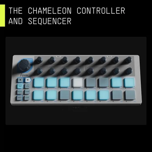 Vista 5 de Arturia - BeatStep - Controlador MIDI compacto y secuenciador con software creativo para grabación - 16 blocs, 16 codificadores