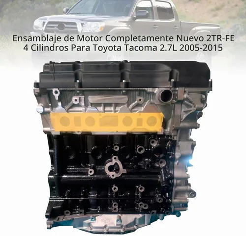 Vista 2 de MAD HORNETS Cilindro de la asamblea 2TR-FE 4 del motor del motor para Toyota Tacoma 2.7L 2005-2015
