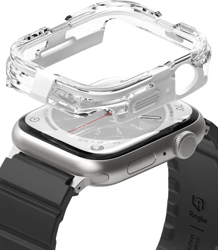 Vista 9 de Ringke - Funda para Apple Watch 9/8 / 7 de 1.772 in [Fusion Bumper - Negro]