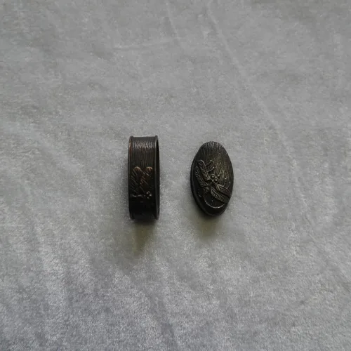 Vista 21 de Espada samurái japonesa KOSHIRAE – Aleación de Fuchi Kashira 01-44