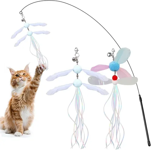 Vista 12 de PAZ'S GIFT Juguetes para gatos de felpa con hierba gatera, juguetes para patadas para gatos, limpia los dientes, elimina el mal aliento, adorables