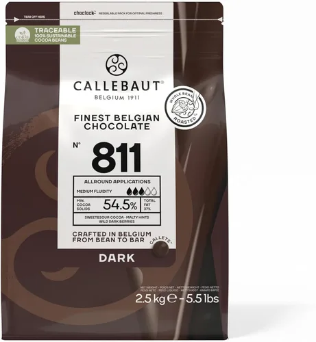 Vista 9 de Chocolate negro 53,8% Callebaut