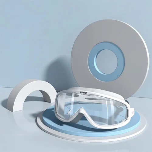Vista 3 de Gafas de natación para adultos, antivaho sin fugas, gafas de natación de visión amplia, gafas de piscina de visión clara para jóvenes, hombres