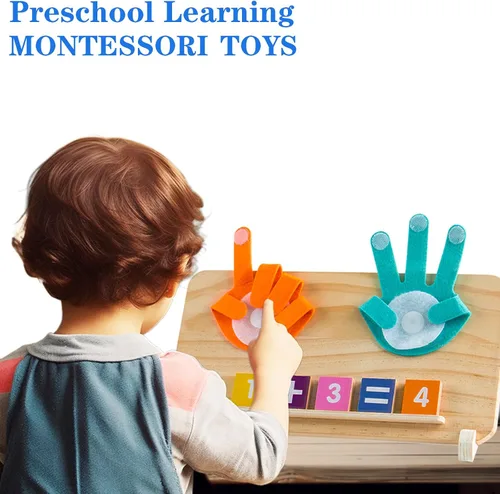Vista 2 de Juguetes Montessori para niños de 3, 4 y 5 años, juguetes de aprendizaje preescolar para niños de 2 a 4 años, manipuladores educativos