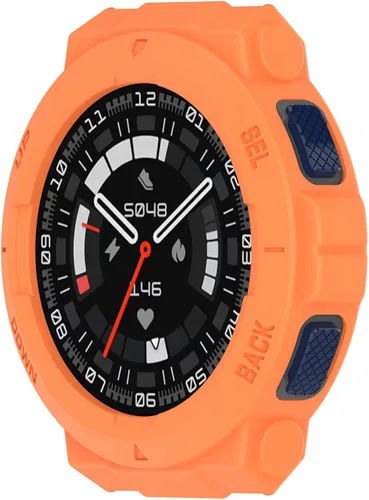 Vista 5 de TenCloud Funda compatible con Amazfit Active Edge (A2212) (sin protector de pantalla) diseñada para Amazfit Active Edge Watch Round