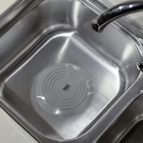 Vista 3 de VIGOR PATH Juego de 2 tapones de silicona para bañera – Tapones de fregadero de 5.9 pulgadas – Cubiertas planas de drenaje de bañera, captador