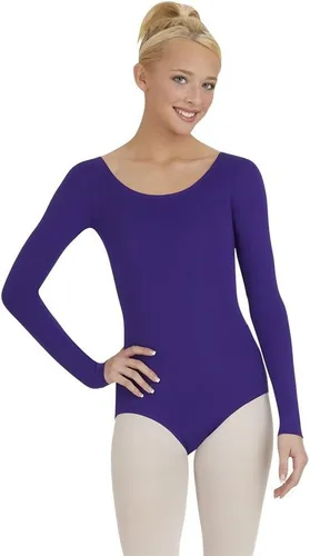 Vista 4 de Capezio Leotardo de manga larga para mujer