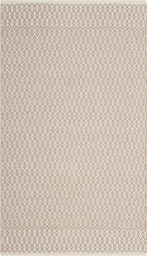 Vista 20 de SAFAVIEH Colección Montauk - Alfombra decorativa de 2 pies 3 pulgadas x 4 pies, color marfil y negro, hecha a mano de algodón estilo bohemio rural