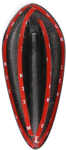 Vista 7 de YIWANG Cubierta de antena de aleta de tiburón de coche de fibra de carbono 100% real para BMW M2 M3 M4 2 3 4Series F22 F30 F80 F32 F36 F82 G20 G28