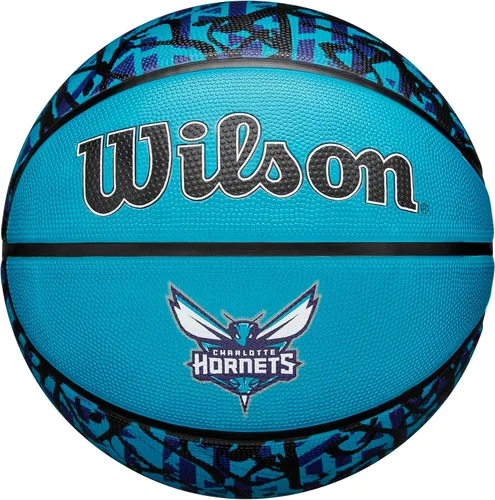 Vista 16 de Wilson NBA Team Balones de baloncesto con diseño de grafiti - Talla 7 - 29.5