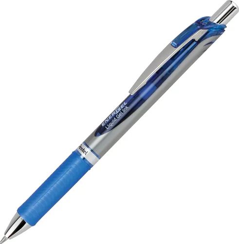 Vista 17 de Pentel EnerGel RTX - Bolígrafo de gel líquido retráctil, línea mediana, punta de metal, tinta de colores surtidos, paquete de 4 unidades (BL77BP4M)