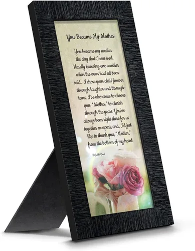 Vista 18 de Crossroads Home Décor Regalos para suegra - Regalos de nuera, You Became My Mother 7346BW