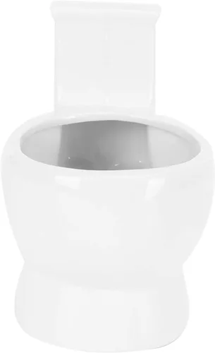 Vista 6 de TOPINCN Taza de cerámica para inodoro, taza de café con personalidad de mierda, taza de café creativa para popa, taza de cerámica, tazas de café