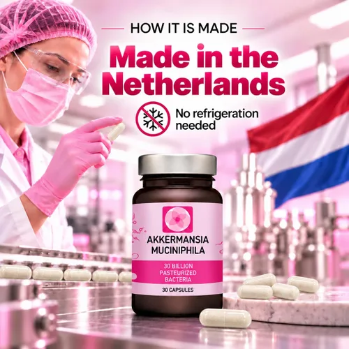 Vista 6 de Procapsin Akkermansia Muciniphila Probiótico, pasteurizado, vegano, 30