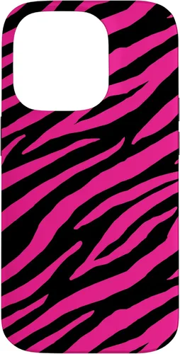Vista 17 de Pink Black Zebra Stripes Pattern Design Women Girls Case for iPhone 17