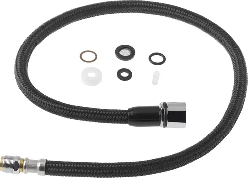 Vista 2 de Kohler 1075256-CP Conjunto de manguera de pulverización trenzada M15 de 29 pulgadas, cromo