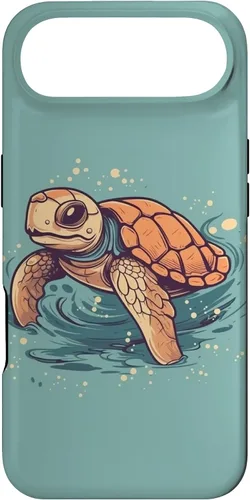 Vista 26 de Funda para iPhone SE (2020) / 7 / 8 Cute Kawaii Sea Turtle in the Ocean