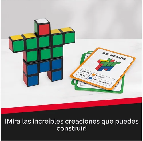 Vista 3 de Cubo de Rubik, Cube It, Juego de Mesa de Secuencia de Rompecabezas 3D de 2 Jugadores, Actividad de Alivio del Estrés, Juguete de Dedos, Cubo