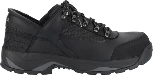 Vista 2 de Zeba Hands Free Steel Toe Shoes for Men Slip on and Collapsible Composite Toe Work Shoes for Men -Black (Medium & 4E Wide)