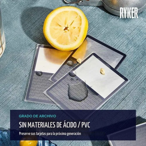 Vista 4 de Ryker Compatible con Dune: Imperium Card Sleeve Kit Fundas para cartas de juego de mesa (transparentes)