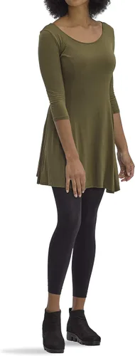 Vista 2 de No Nonsense - Mallas para mujer superopacas control-top sin costuras