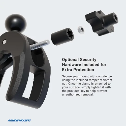Vista 6 de ARKON Soportes – Soporte para tablet con abrazadera Resistente a la corrosión Soporte para tableta con abrazadera resistente Función