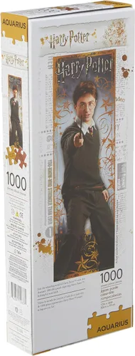 Vista 2 de AQUARIUS Harry Potter Puzzle Harry (rompecabezas de 1000 piezas) – Mercancía y coleccionables de Harry Potter con licencia oficial – Sin