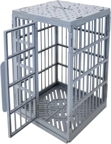 Vista 2 de Shark Cage & Grab The Gear Playset para figuras de acción de lucha libre