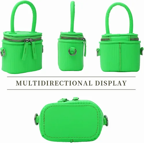 Vista 2 de Cute Clutch Purse for Women Mini Crossbody Bag Trendy Shoulder Handbag Handle Satche Bag