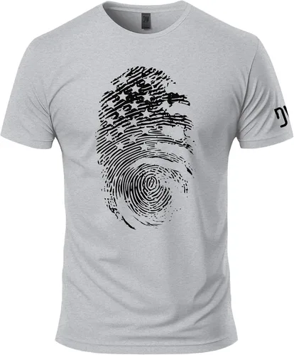 Vista 10 de Dion Wear American DNA Military - Camiseta de manga corta para hombre
