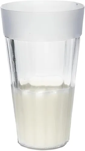 Vista 3 de MilesMagic Magician's Ever Filling Glass Gimmick Cualquier forma de líquido que se bloquea a sí mismo Efecto de leche Truco de magia real