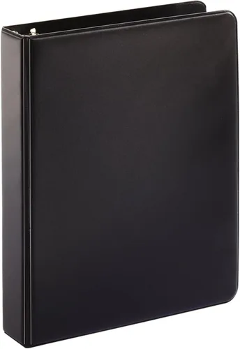 Vista 5 de Tops Cardinal Mini carpeta con anillo redondo de 1 pulgada, 8-1/2 pulgadas x 5-1/2 pulgadas, negro (07201)