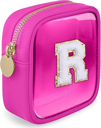 Vista 110 de Bolsa de Maquillaje Transparente Pequeña Bolsa de Cosméticos Bolsa de Viaje de Artículos de Aseo Bolsa Transparente con Cremallera Bolso Organizador
