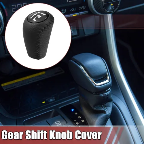 Vista 2 de X AUTOHAUX Palanca de cambios automática Knon para Toyota Land Cruiser Prado Negro