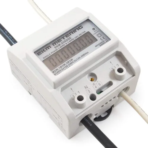 Vista 7 de Medidor monofásico de kWh, pasante, 2 o 3 cables, 120 V hasta 120/240 V, 100 A, 60 Hz