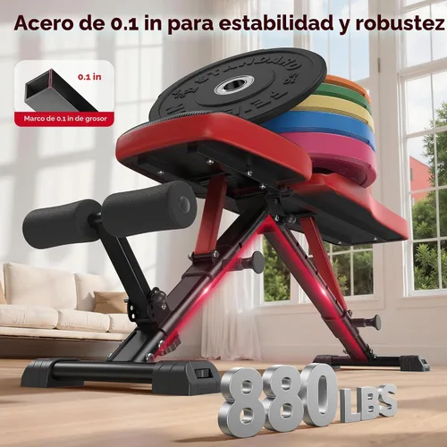 Vista 2 de FLYBIRD Adjustable Weight Bench, Full Body Workout Bench for Home Garage Gym Strength Training, Incline Flat Decline for Sit Up Bench Press