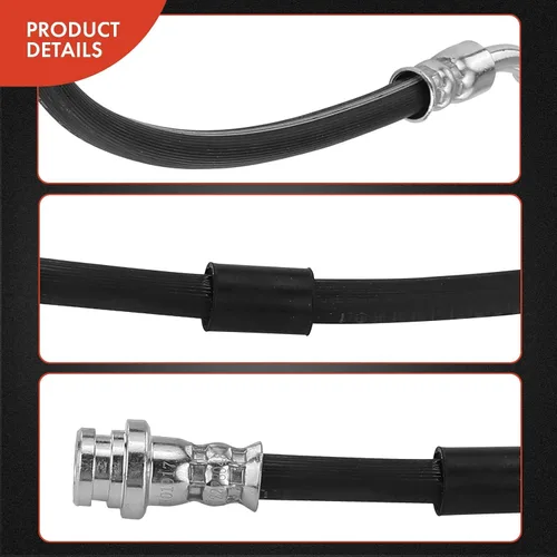 Vista 6 de A-Premium Manguera hidráulica de freno trasero compatible con modelos Ford y Lincoln seleccionados - Edge 2011-2014, MKX 2011-2015 - Reemplazar #