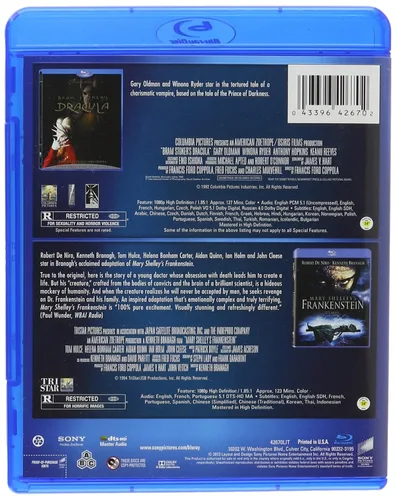 Vista 2 de Bram Stoker's Dracula Mary Shelley's Frankenstein - Set Blu-ray