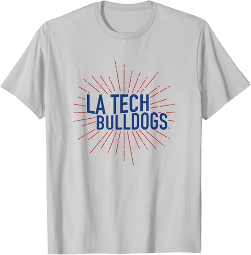 Vista 4 de Camiseta Louisiana Tech Bulldogs Burst, Blanco