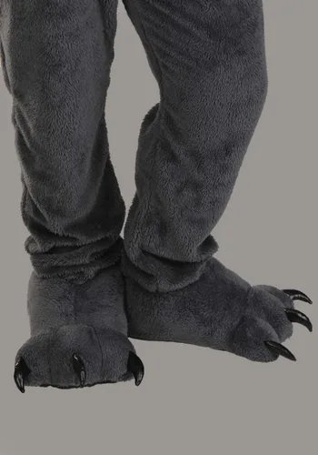 Vista 7 de Disfraz de Lobo Jawesome para Adultos Multicolor