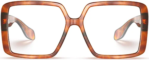 Vista 14 de VISOONE Gafas gruesas de gran tamaño con bloqueo de luz azul para mujer