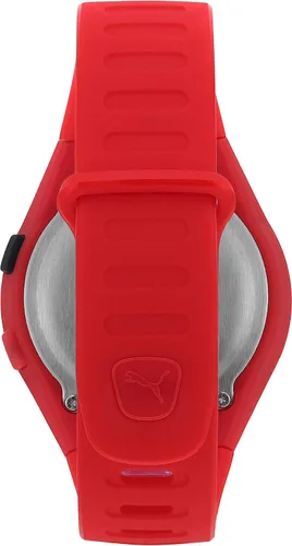 Vista 3 de PUMA Reloj Faster de poliuretano para hombre, Rojo