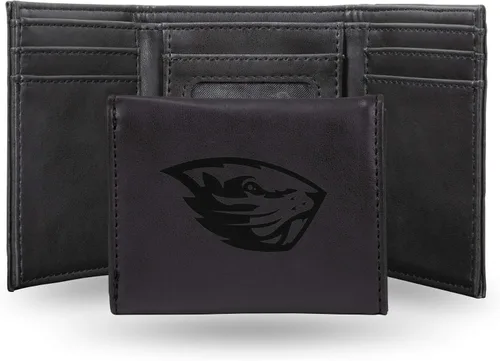 Vista 47 de NCAA Rico Industries - Billetera triple grabada con láser, con grabado láser, accesorio para hombre