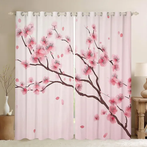 Vista 9 de Erosebridal Cortinas opacas de teñido anudado, cortinas de oscurecimiento de galaxia, tratamiento de ventana de nebulosa, 38 x 45 pulgadas, 2