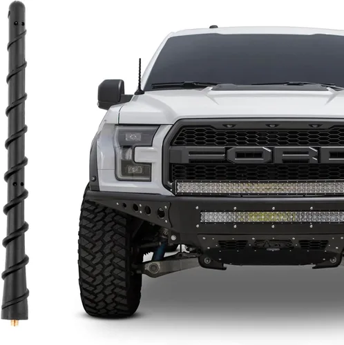 Vista 22 de KSaAuto Antena de repuesto para camioneta Ford, goma flexible de 13 pulgadas, color negro, se adapta a Ford F150 2009-2025, F250 F350 2017-2025